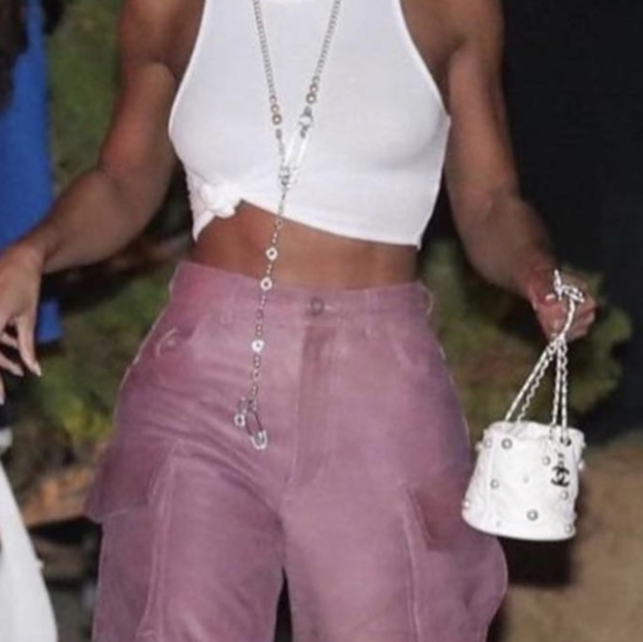 Mini couture purses - wht, yellow, light blue, purple, pink - Picture 2 of 5